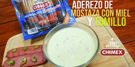 Legados de la tribu - Aderezo de Mostaza con Miel y Tomillo
