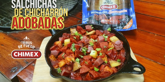 Legados de la tribu - Salchichas de Chicharrón Adobadas