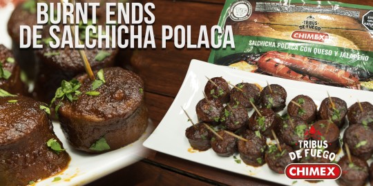 Legados de la tribu - Burnt Ends de Salchicha Polaca con Queso